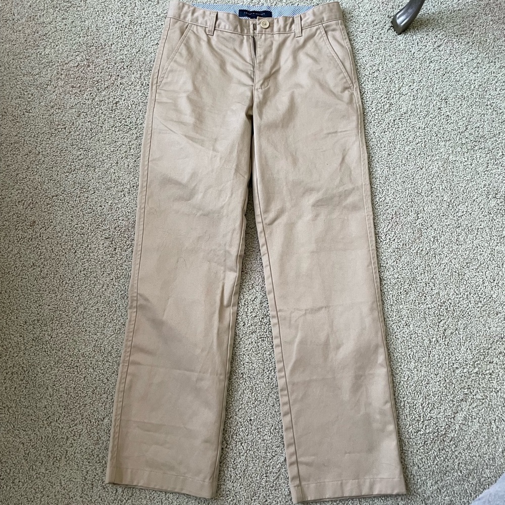 Boys khaki uniform pants